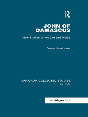 cover image of John of Damascus